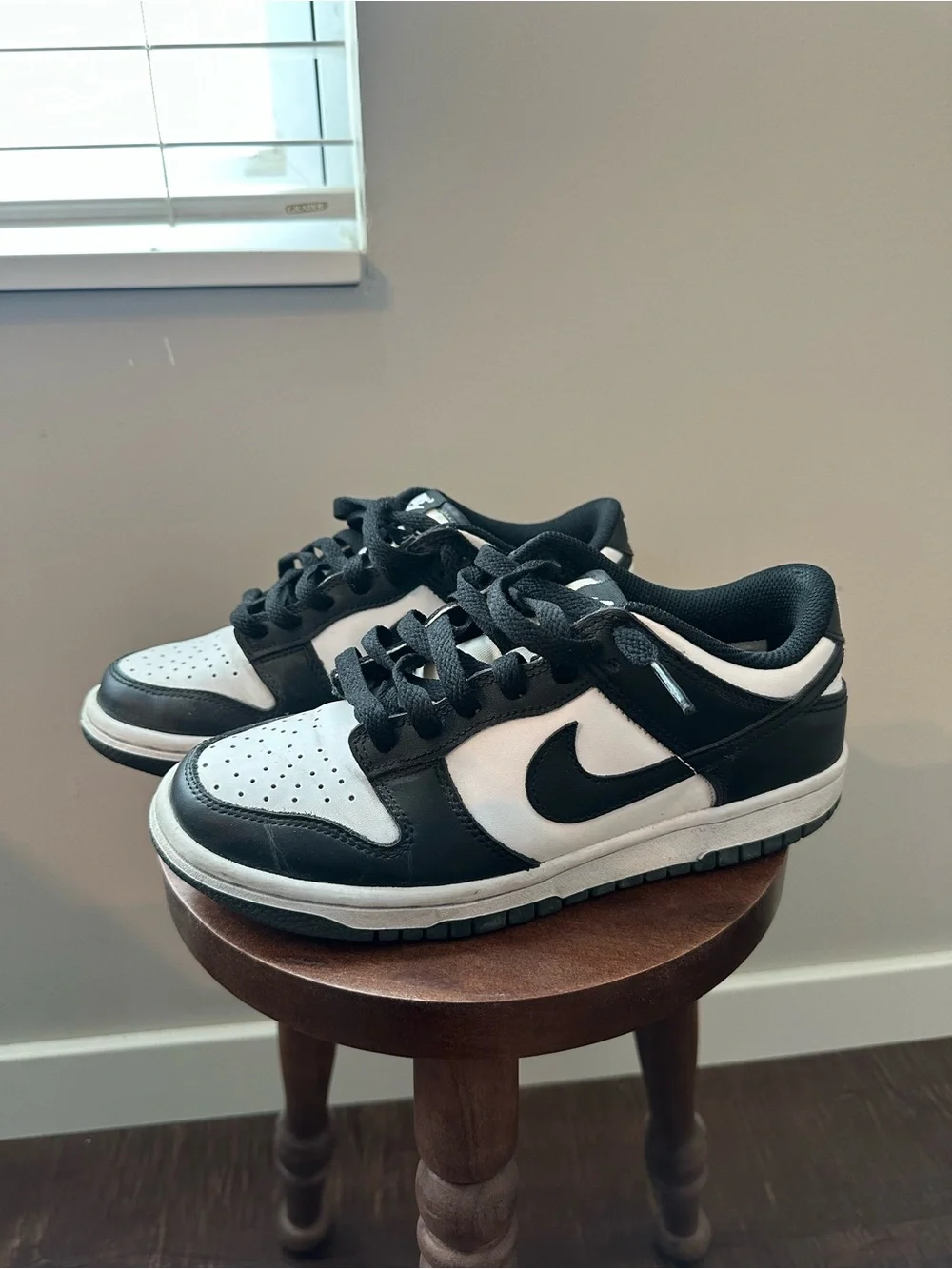 Nike Kids Black and White Low-Top Sneakers — Youth Court Style